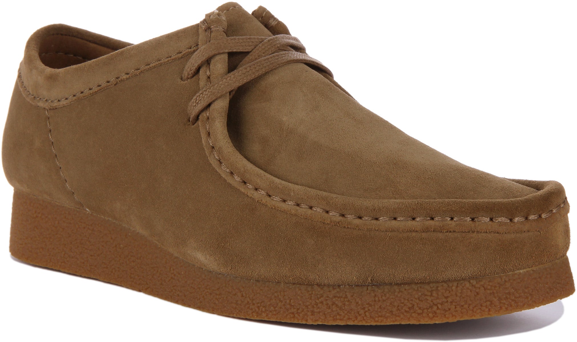 Clarks Wallabee Suede Stivali Chukka Uomo | Pelle Scamosciata, Suola In Gomma, Chiusura Con Lacci, Lacci Extra Inclusi