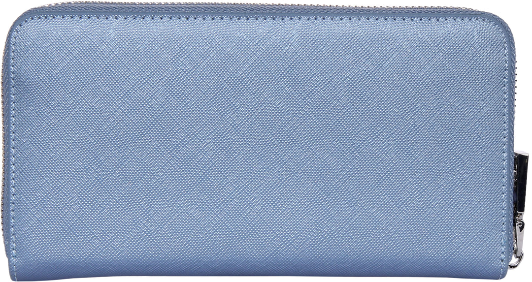 Replay FW5255.003 Frauen Reißverschluss Synthetik Brieftasche Himmelblau