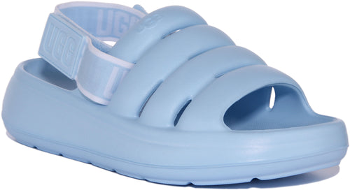 Ugg Sport Yeah Sandalo da piscina in EVA da donna in blu cielo