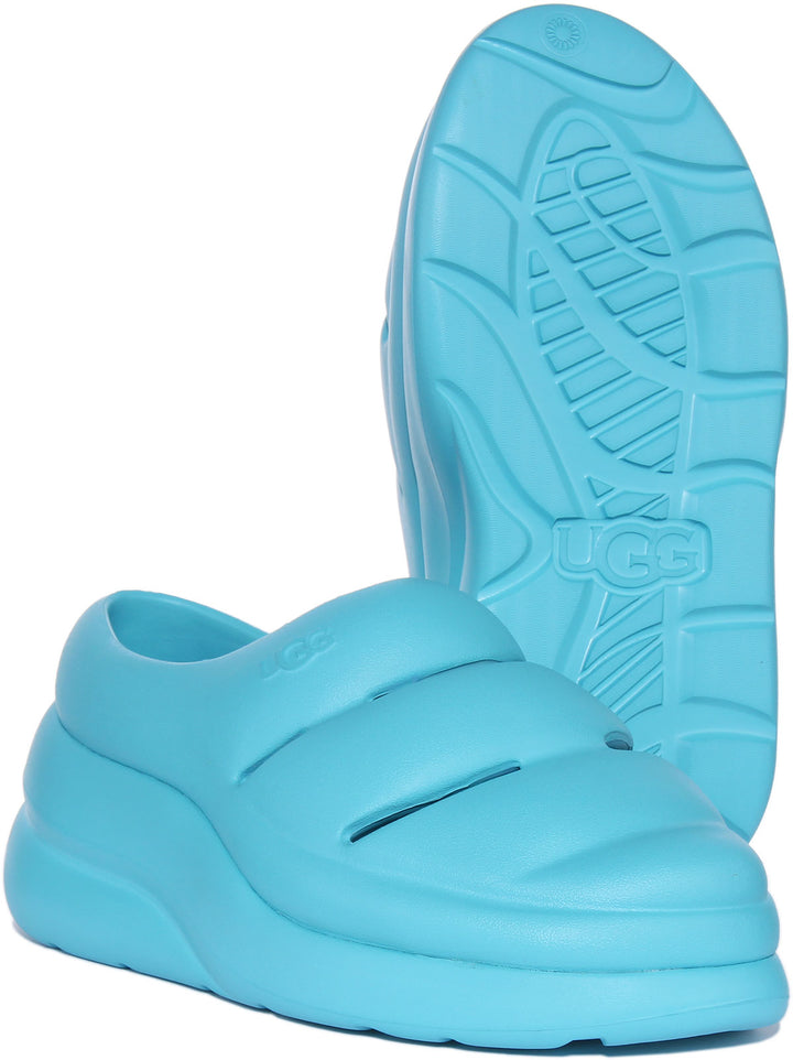 Ugg Sport Yeah Zoccolo sagomato da donna in blu cielo