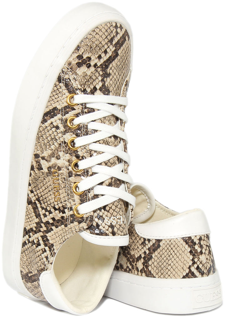 Guess Ester Lace up In Snake For Women