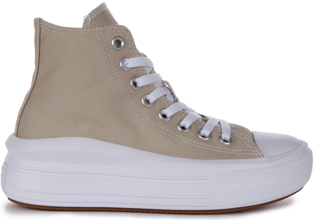 Converse All Star Move A04365C In Stone Platform