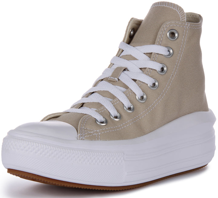 Converse All Star Move A04365C In Stone Platform