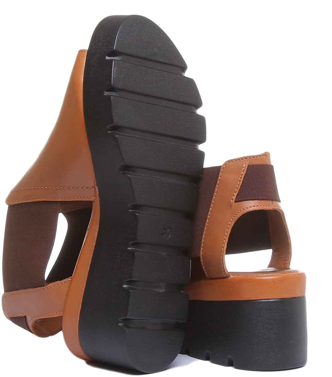 JUSTINREESS 7100 sandale chelsea d'été pour femmes en noir