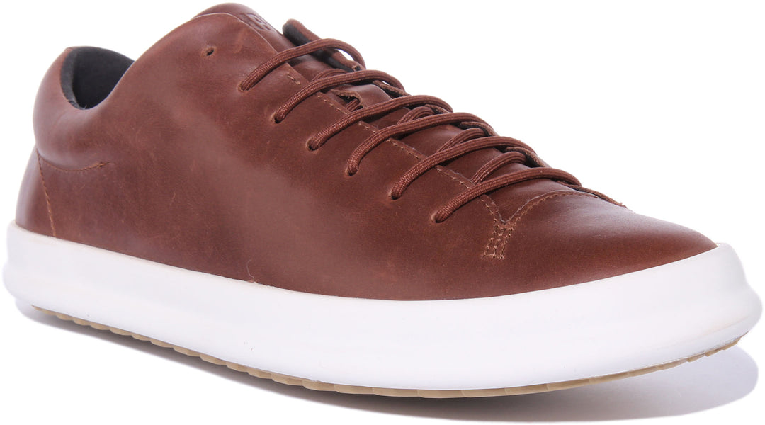 Camper Chasis In Tan For Men Mens Soft Leather Casual Shoes