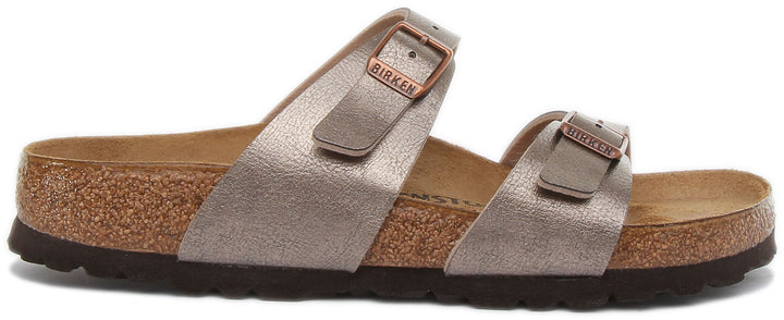 Birkenstock Sydney In Taupe For Women | Regular Fit