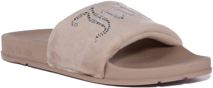 Juicy Couture Velour In Taupe For Women
