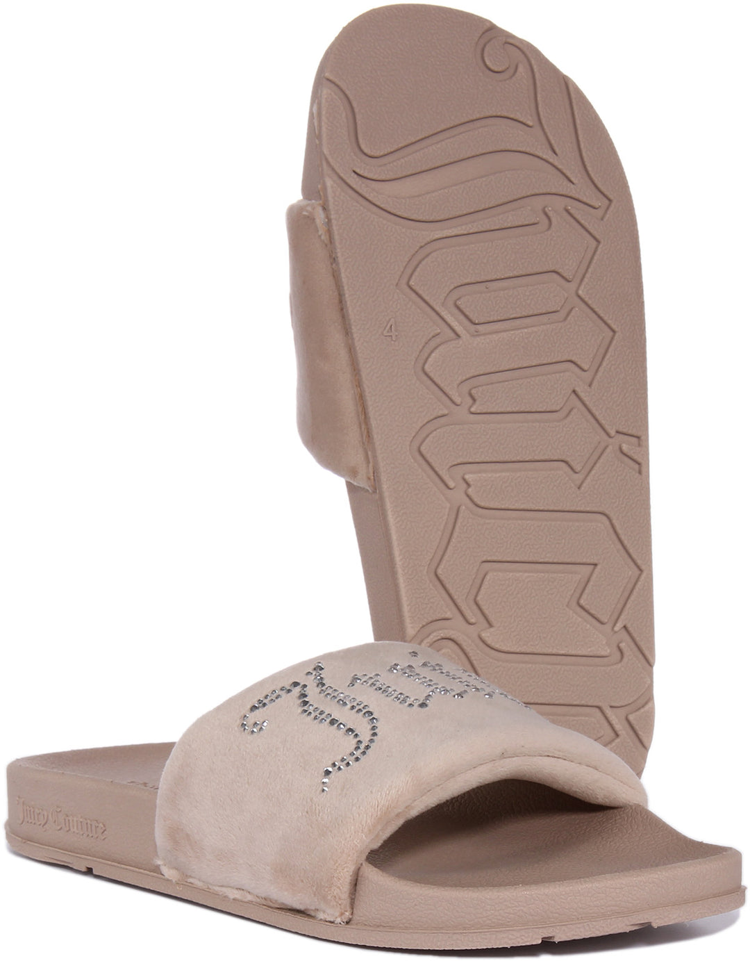 Juicy Couture Velour In Taupe For Women