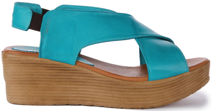 Justinreess England Flora In Turquoise For Women