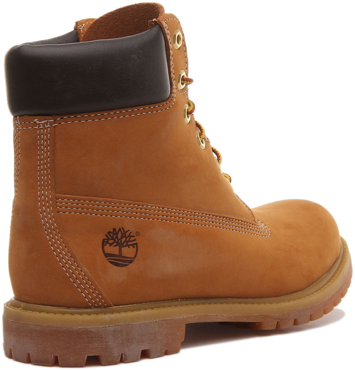 Timberland 6 Inch Ankle Boot In Wheat For Women