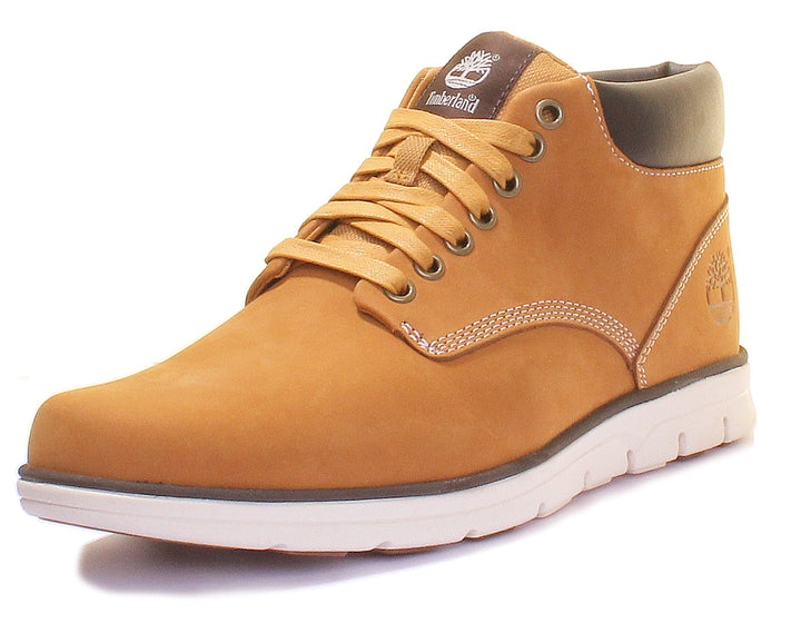 Timberland A1989 Bradstreet Chukka Boot In Wheat For Men