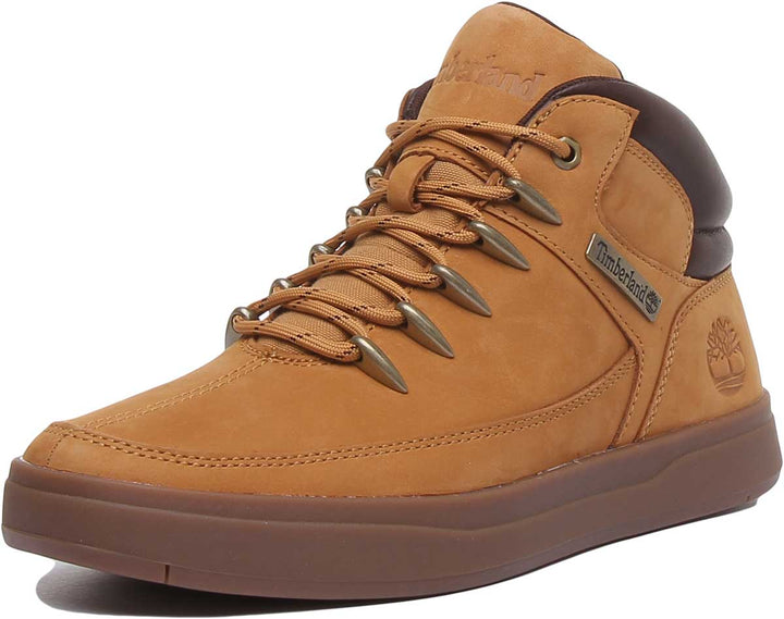 Timberland A1Uzv Davis Square Mid Hiker Boot In Wheat For Men