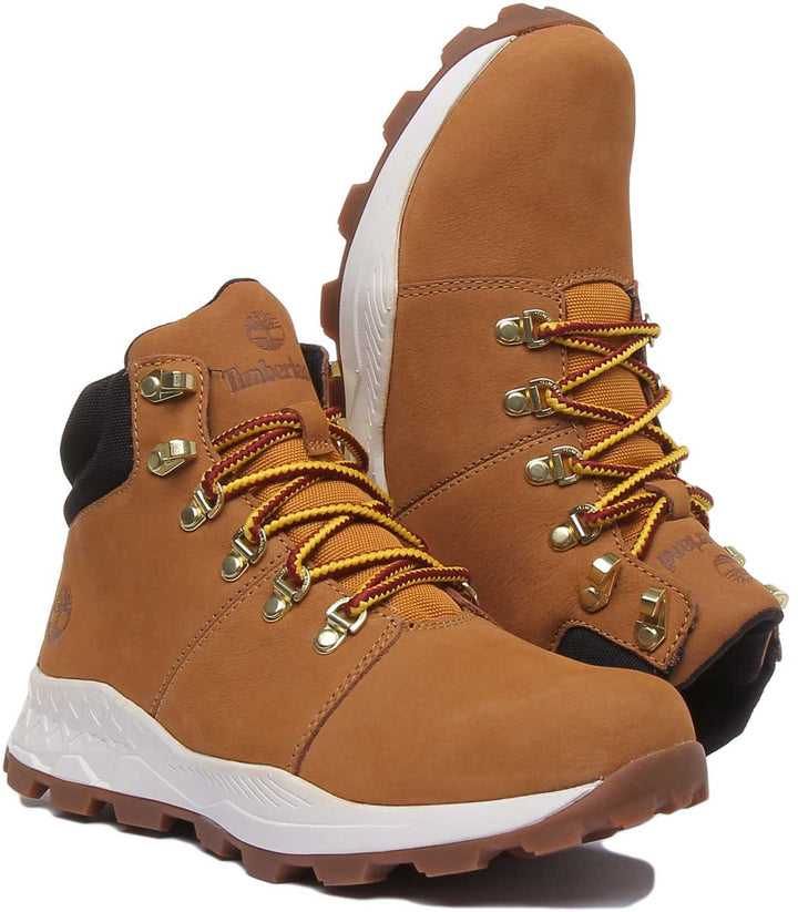 Timberland A27P4 Brooklyn Low Hiker Boot In Wheat For Men