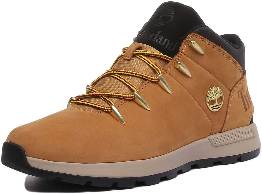 Timberland A1Xvq Sprint Trekker Mid Lace Up Boot In Wheat For Men