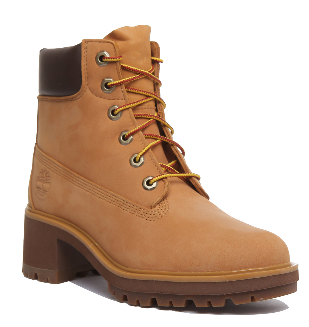 Timberland A25Bs Kinsley Heeled Boot In Wheat For Women