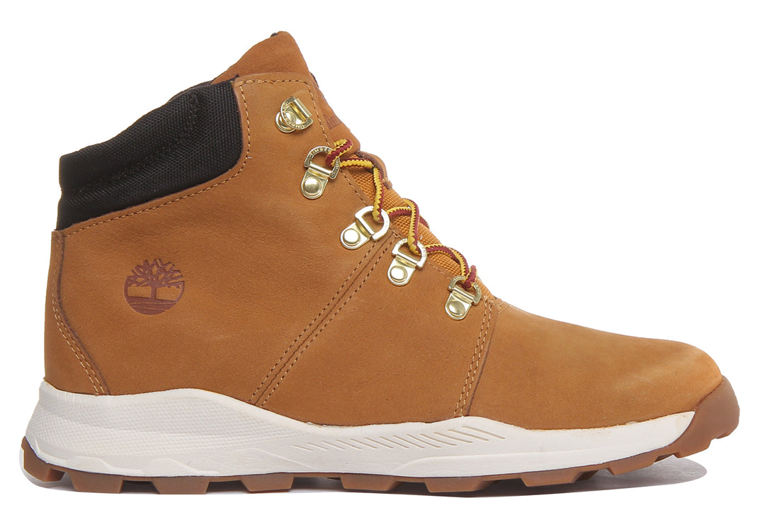 Timberland A28J2 Brooklyn Low Hiker Boot In Wheat For Youth