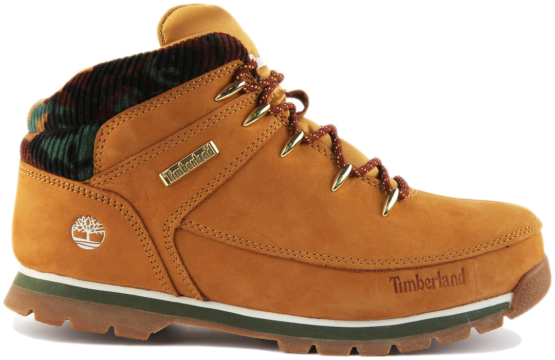 Timberland Euro Sprint Hiker Boots In Wheat For Youth