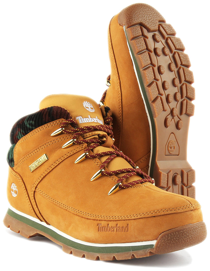 Timberland Euro Sprint Hiker Boots In Wheat For Youth