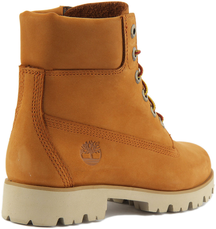 Timberland Heritage Frauen 6ch Schnürung Leder Stiefelette Weizen