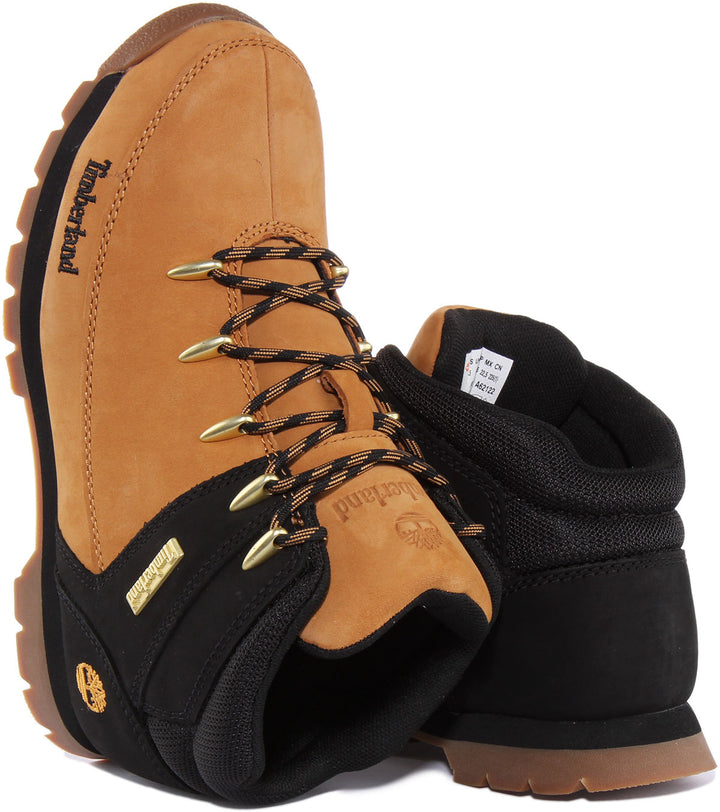 Timberland Euro Sprint Hiker A1Nju In Wheat For Junior