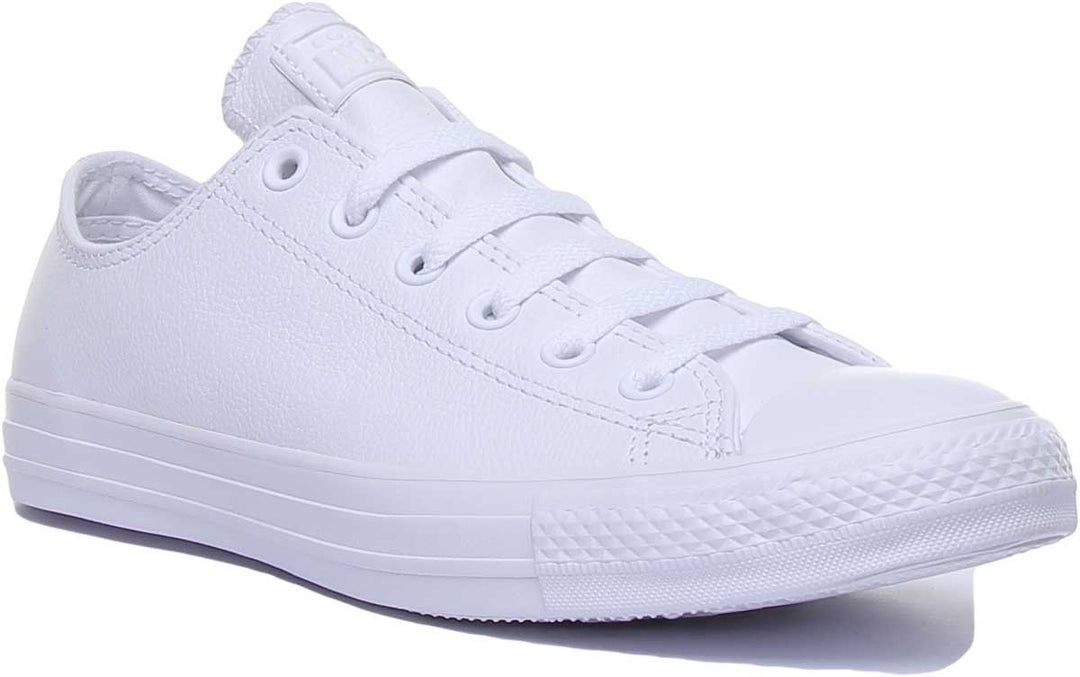 Converse 136823 CT Low Leather Trainer In White for Men – 4feetshoes
