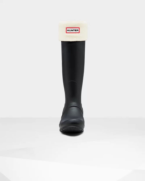 Hunter Welly Sock In White