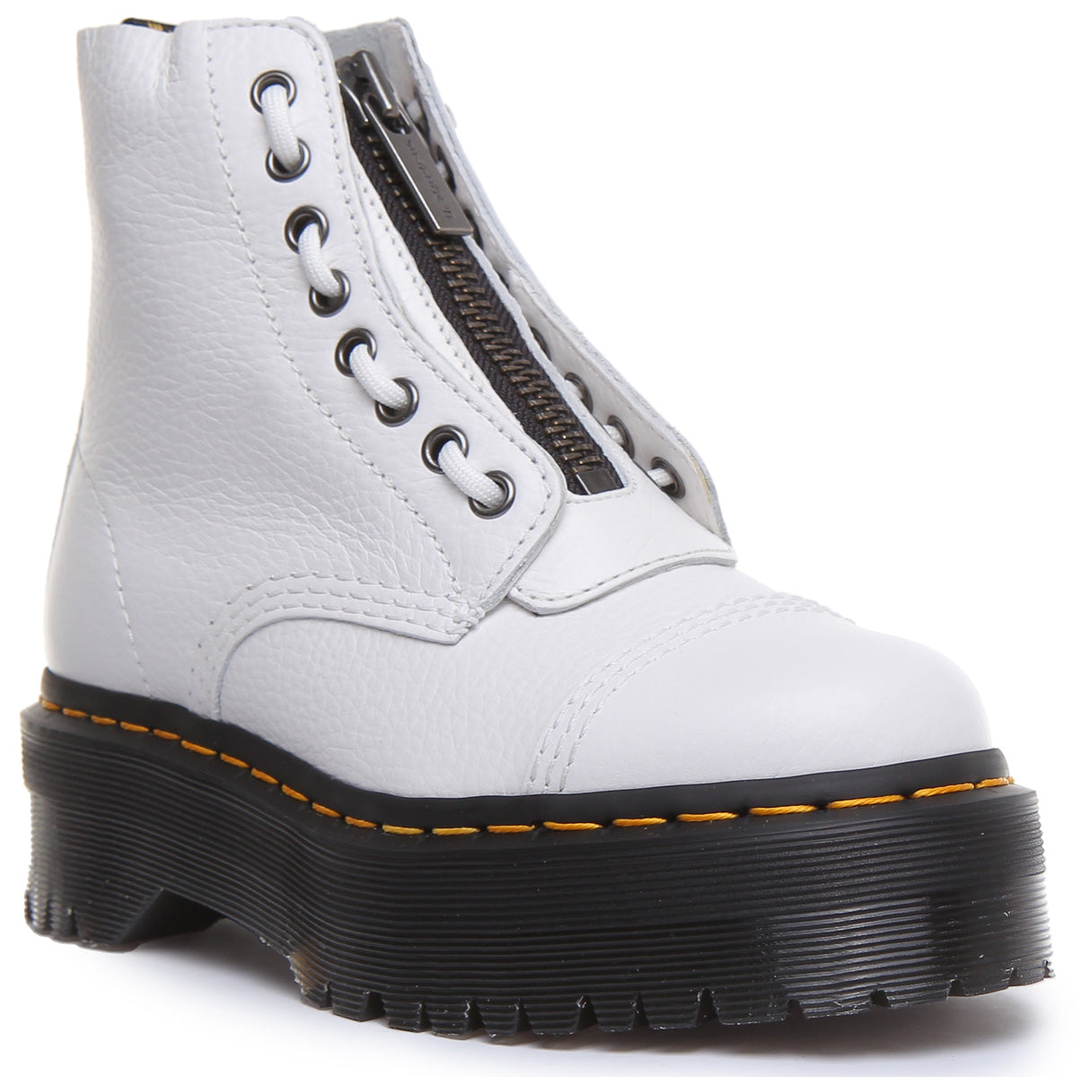 Dr martens clearance platform con cerniera