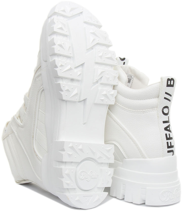 Buffalo Aspha NC Mid In White For Women