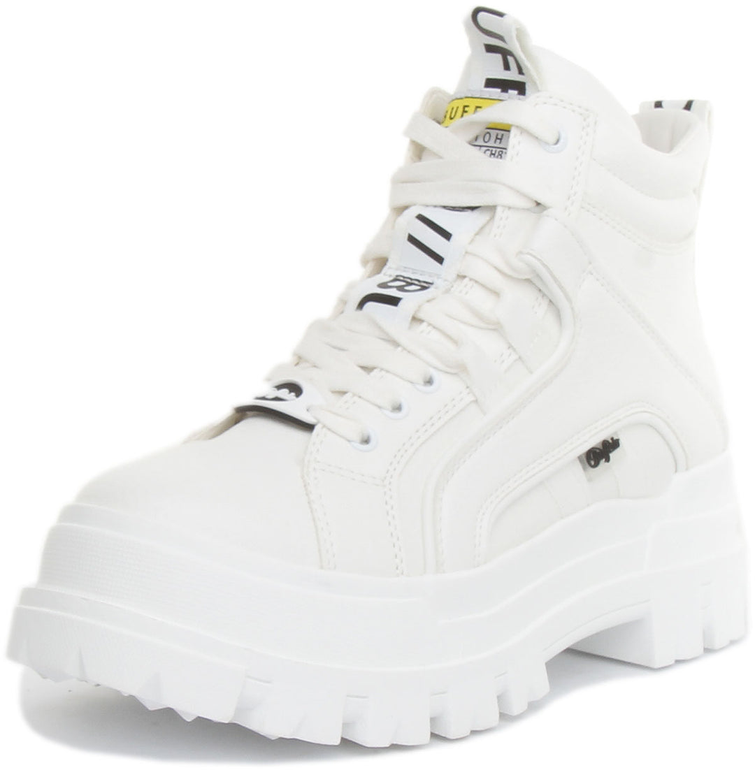 Buffalo Aspha NC Mid In White For Women