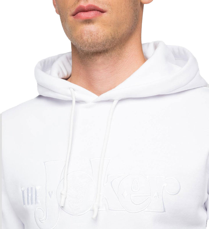 Replay X Joker Tribute Collection Hooded Sweatshirt In White