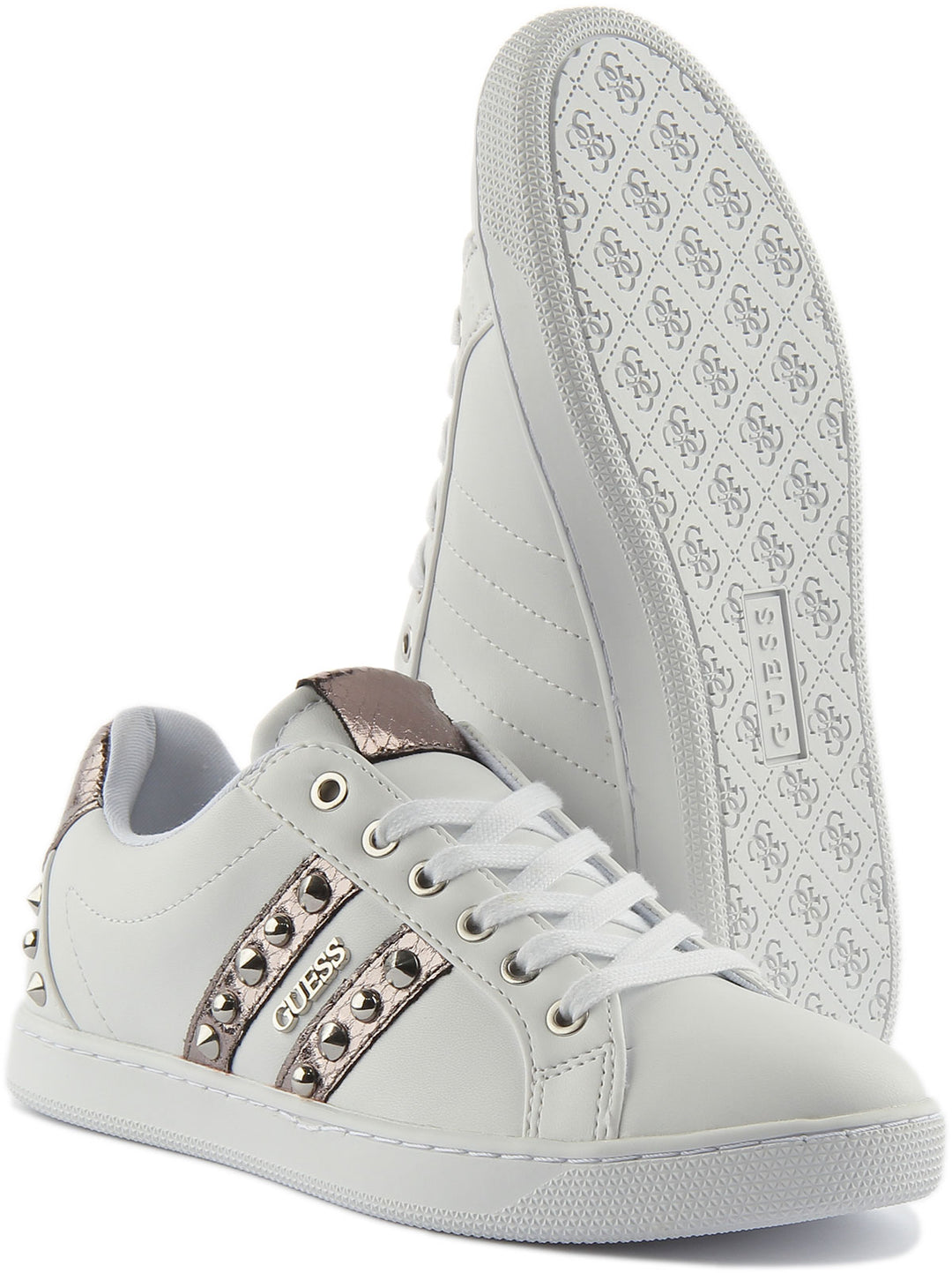 Guess Rassta Stud In White For Women