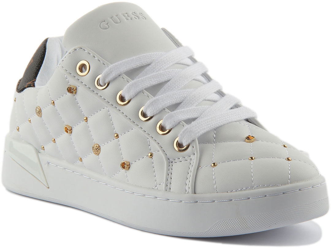 Guess logo trainers Clearance