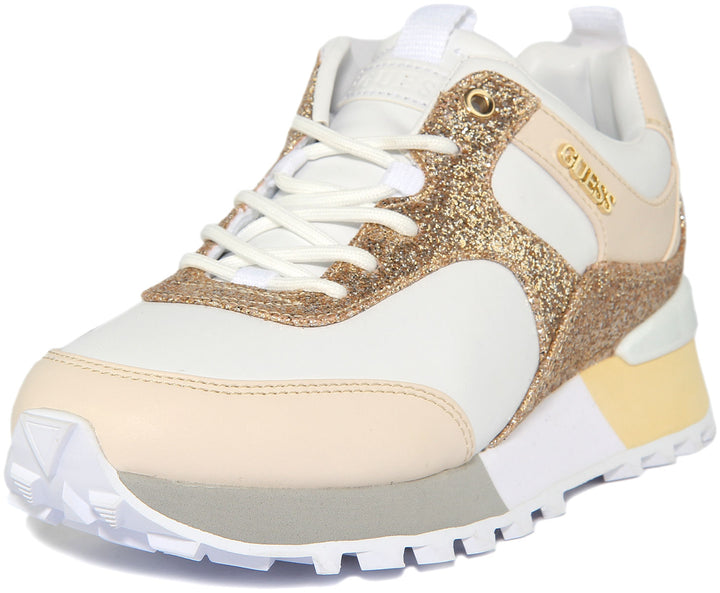 Zapatilla Guess Selvie blanca para mujer-a