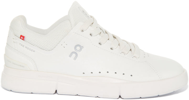 On Running The Roger Adv In White For Women