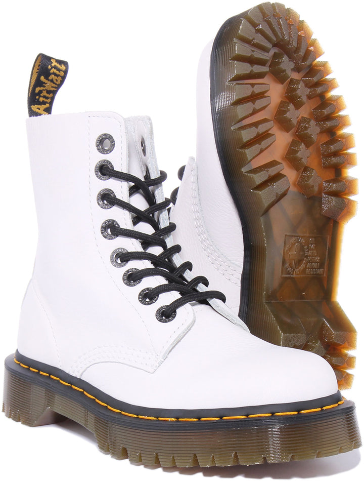 Dr Martens 1460 Pascal Bex In White For Women