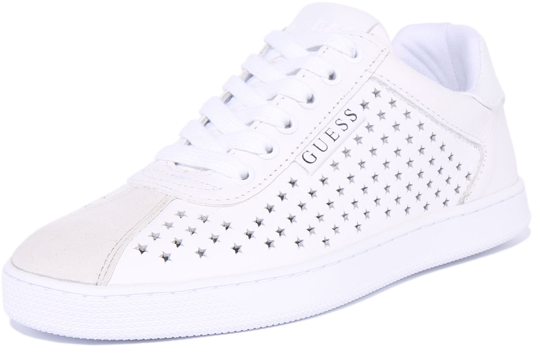 Guess Ritzi Trainer In White For Women