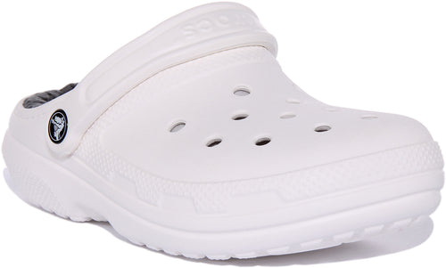 Crocs C Lined Clog In White