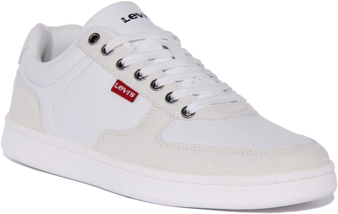 Levis white shoes for men Clearance
