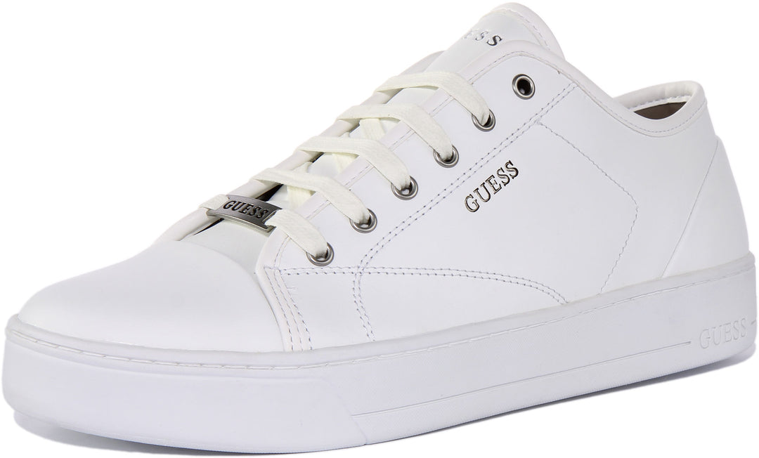 Guess Udine Trainers In White For Men