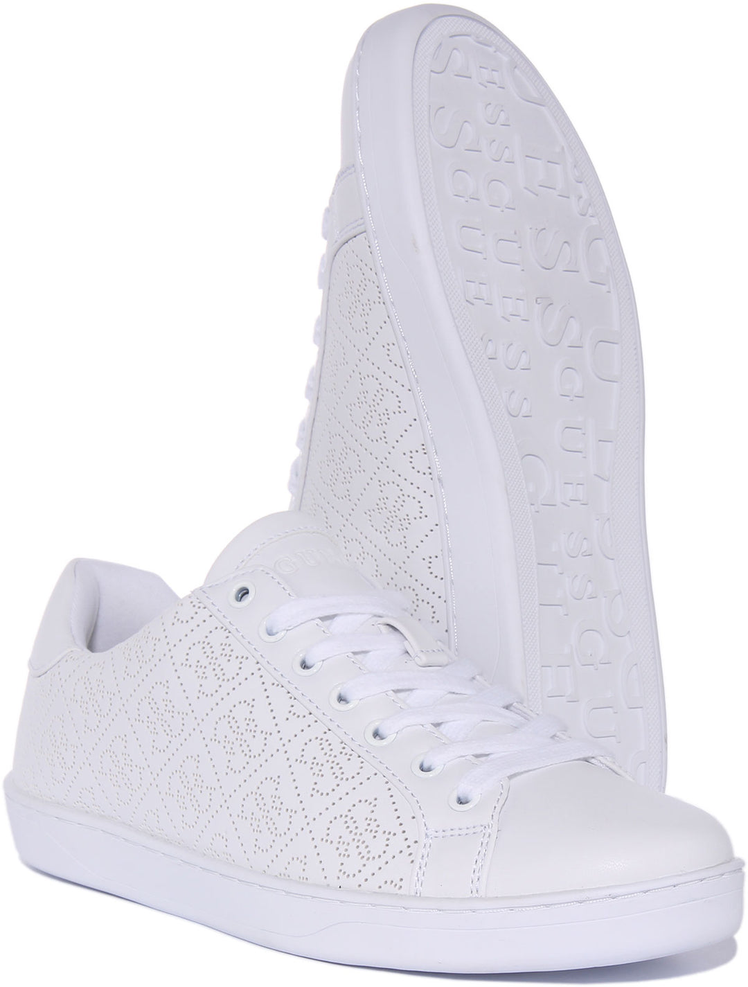 Guess Rosalia Trainer In White For Women