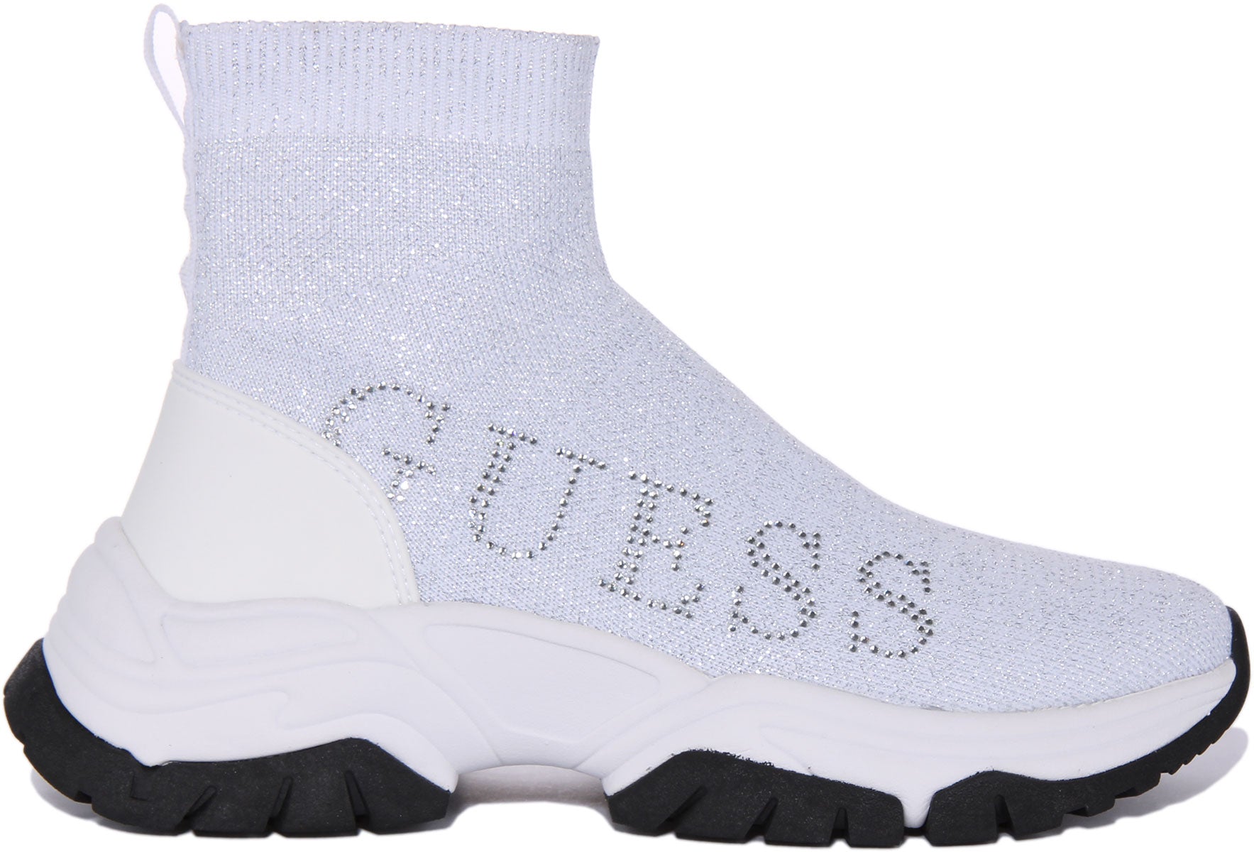 Guess sock booties hotsell