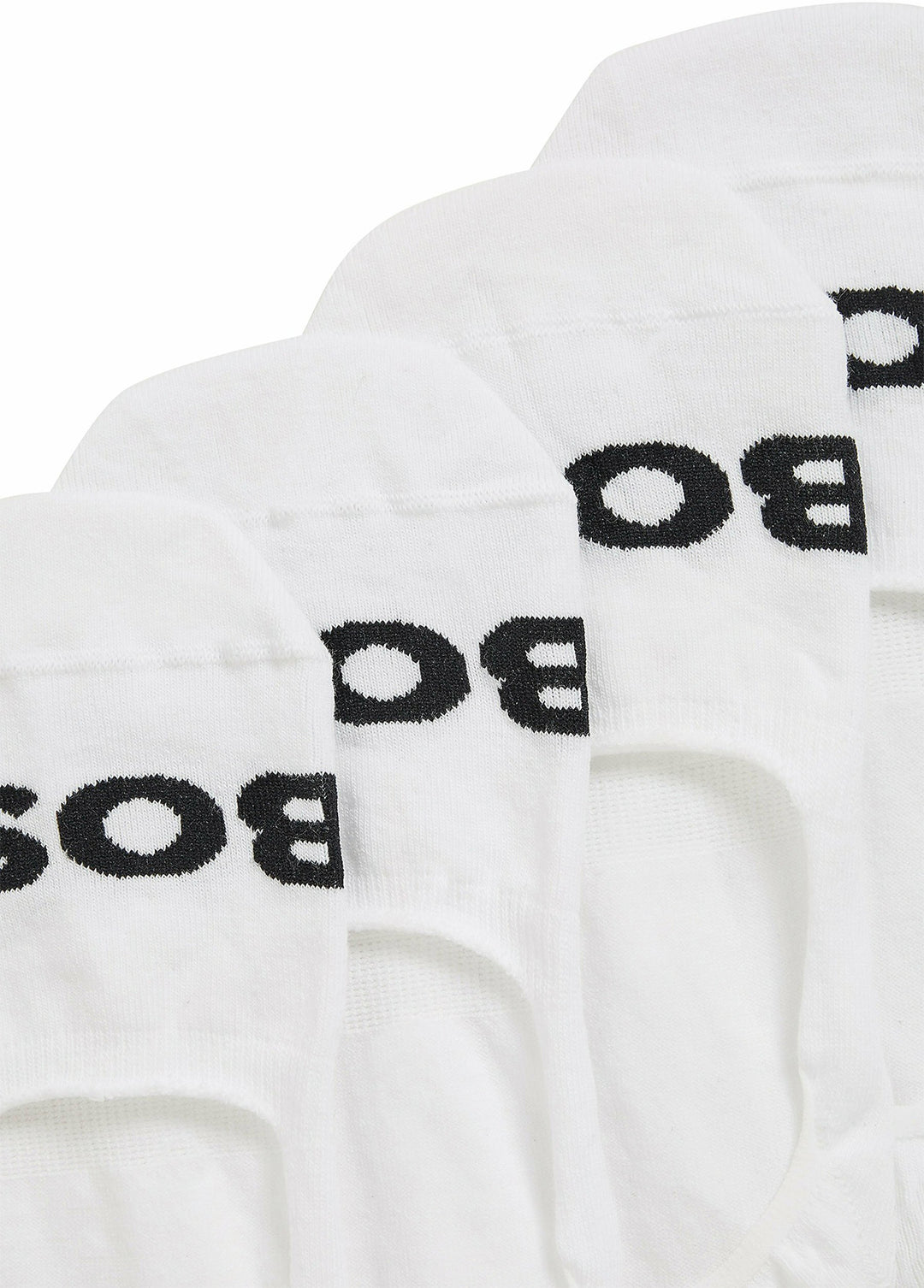 Boss SL Uni Logo 2 pares de calcetines de algodón para hombre en blanco
