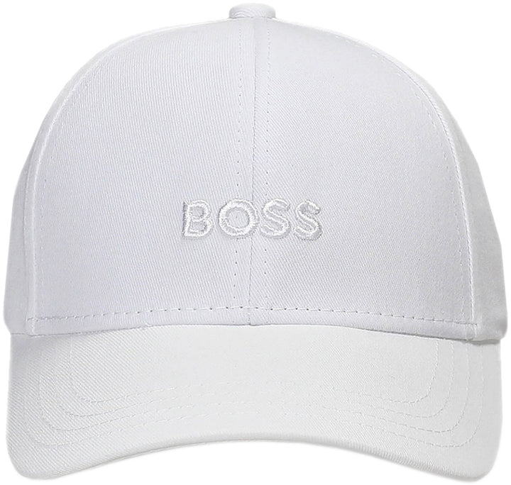 Boss Zed Baumwolle Lässige Kappe Weiß