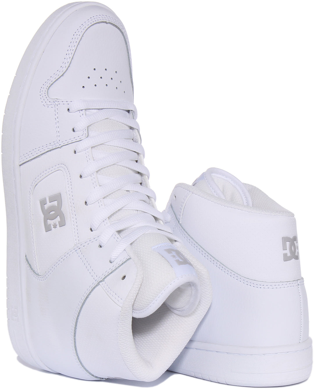 Dc Shoes Manteca 4 Hi In White For Men