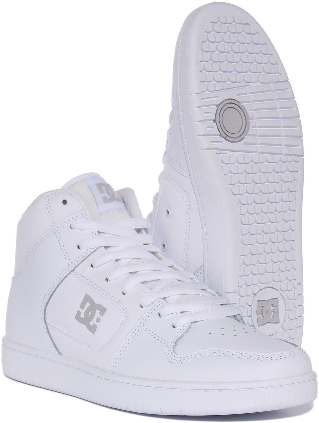 Dc Shoes Manteca 4 Hi In White For Men