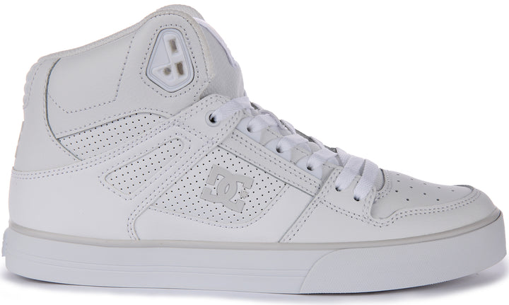 Dc Shoes Pure Hightop WC In White For Men