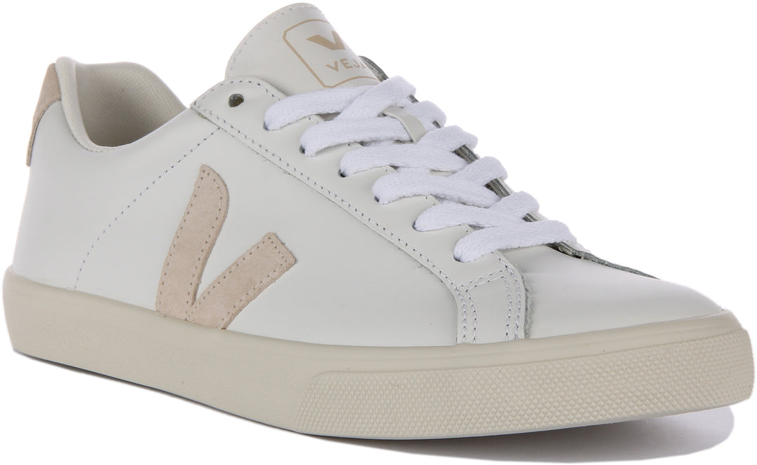 Veja Esplar Veja X Sud Express Veja Esplar Logo In White Beige For