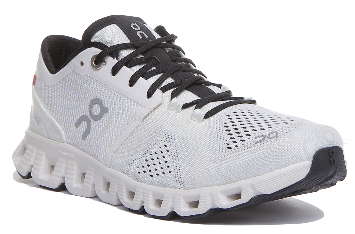 On Running Cloud X In White Black – 4feetshoes