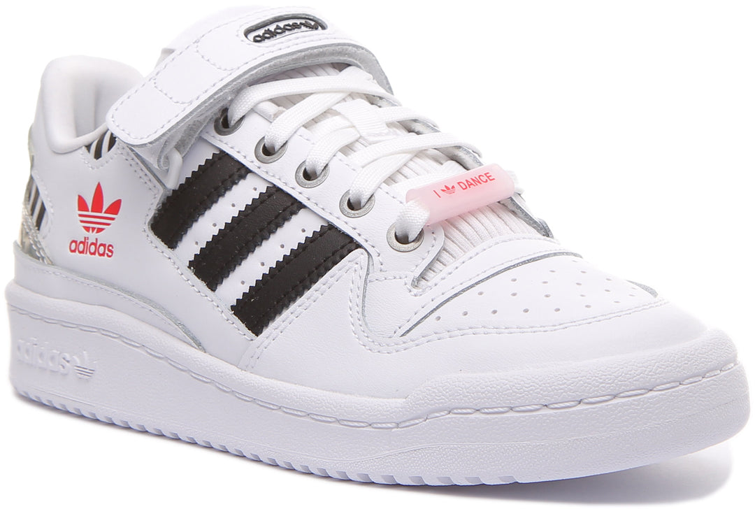 Adidas Forum Low In White Black For Women