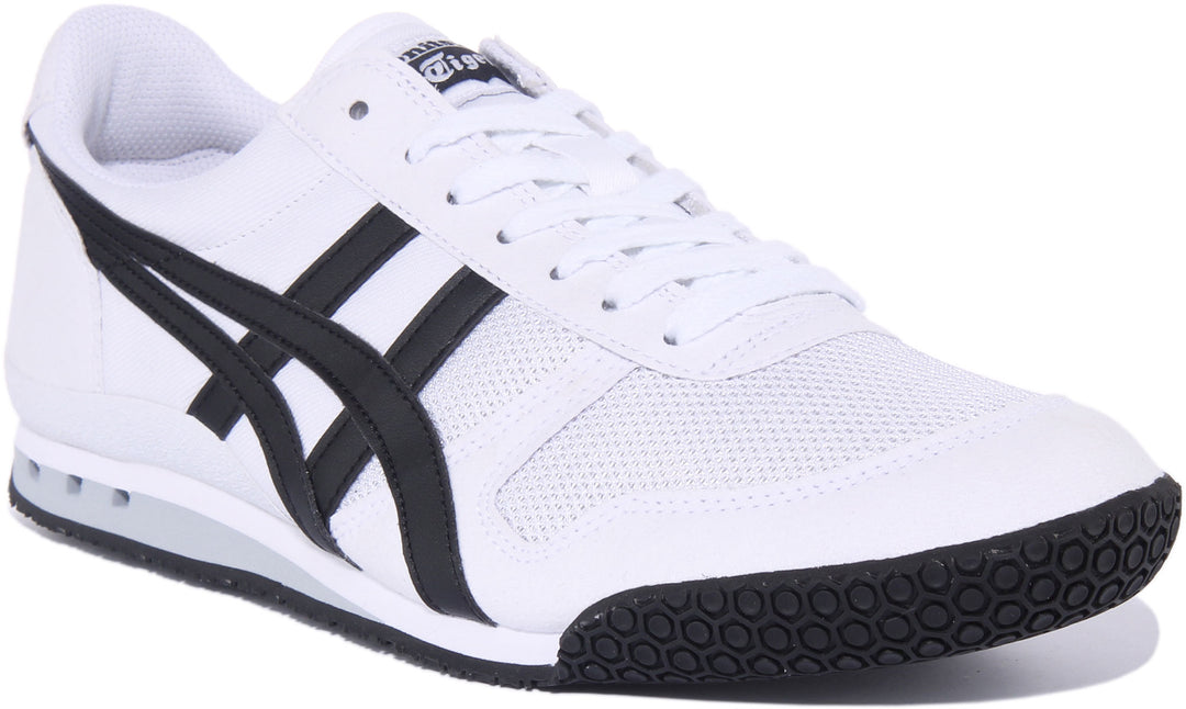 Onitsuka Tiger Traxy In White Black For Men